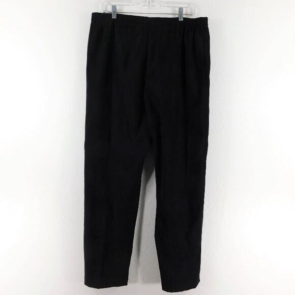 Pull Up Elastic Waist Polyester Spandex Pants Womens 12 - Picture 2 of 4